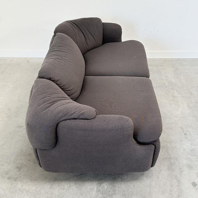 Confidential Sofa by Alberto Rosselli for Saporiti, 1970s For Sale - Image 10 of 14