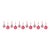 2020s Wood Beaded Snowflake Ornament (Set of 12) For Sale - Image 5 of 5