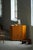 Early 20th Century Art Deco Swedish Corner Cabinet in Birch, 1930s For Sale - Image 3 of 17