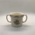 Vintage 1936 (repoduction) English fine bone china two handled mug. Edwin M. Knowles Royal Doulton. Porcelain material.