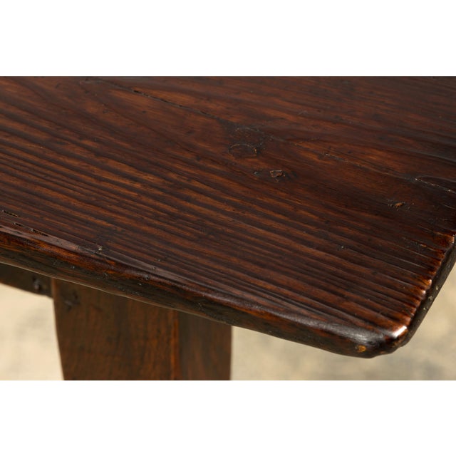 Late 18th Century French Provincial Oak Communal Dining Table For Sale - Image 15 of 18