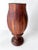 Folk Art Treenware Vase or Urn of Inlay Wood For Sale - Image 4 of 11