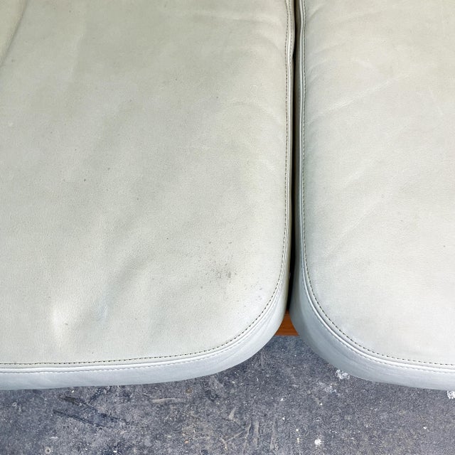 Sofas and Lounge Chairs in Teak and Leather from Dyrlund, 1960s, Set of 3 For Sale - Image 11 of 15