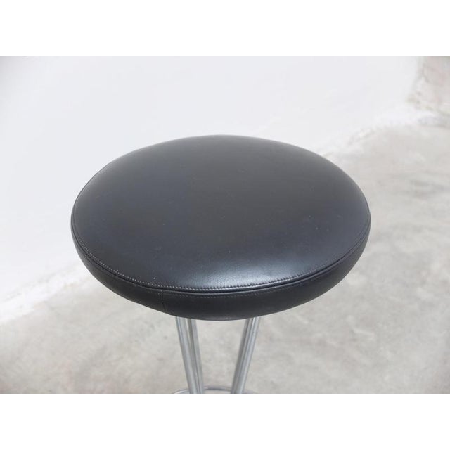 Mid 20th Century Danish Modern Bar Stools by Piet Hein for Fritz Hansen, 1960s, Set of 2 For Sale - Image 5 of 13