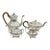 Early 20th Century Old English Melon Community Plate Silver Plated Tea & Coffee Set - 4 Pieces For Sale