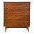 Mid Century Tall Walnut Dresser For Sale