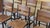 Industrial 1940s Toledo Metal Furniture Co. Industrial Steel & Plywood Dining Chairs, Set of 6 For Sale - Image 3 of 13