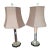 Currey & Company Mirrored Lamps - A Pair For Sale