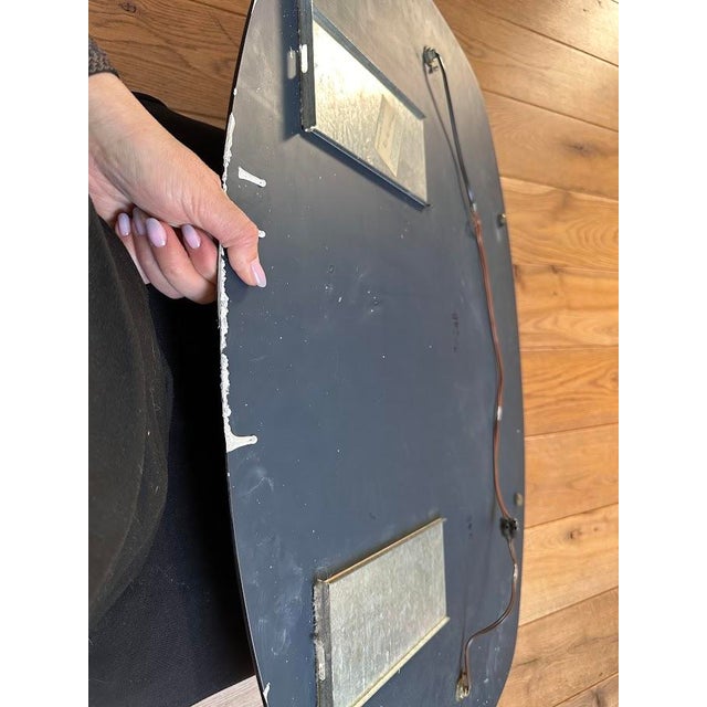 Glass Mid-Century Modern Illuminated Mirror from Sonnenberg, 1970s For Sale - Image 7 of 9