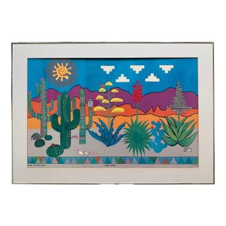 "Desert Critters" Offset Lithograph From the "Images of America" Series by Angie Coleman. For Sale