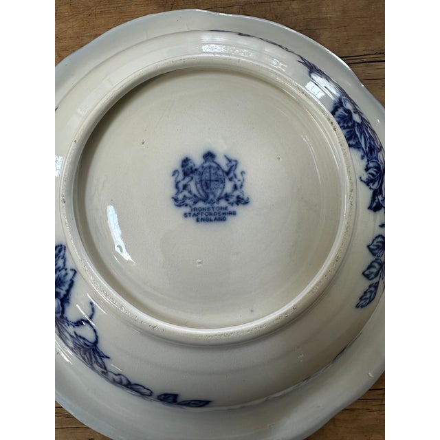 Ceramic Antique Ironstone Washing Basin/ Bowl For Sale - Image 7 of 8