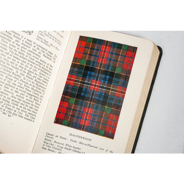 The Clans and Tartans of Scotland by Robert Bain Vintage Book 1956 Edition Highland Heritage Reference For Sale - Image 10 of 16