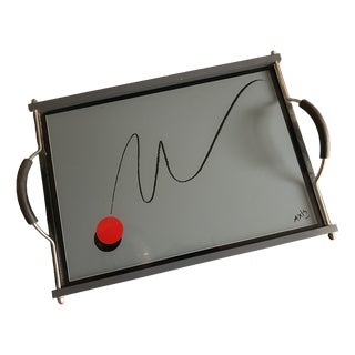 Vintage Board Tray by Axis Edition, Paris, 1980s For Sale