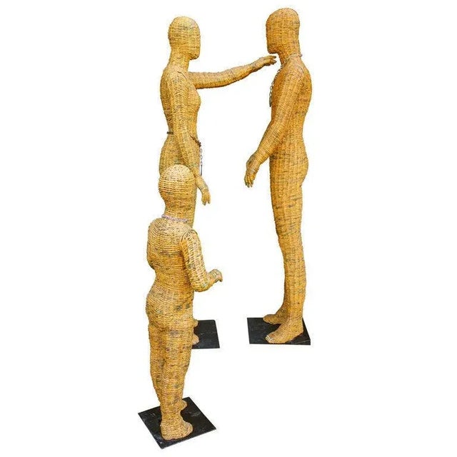 Rolled Newspaper Family by Fernandez For Sale - Image 11 of 11