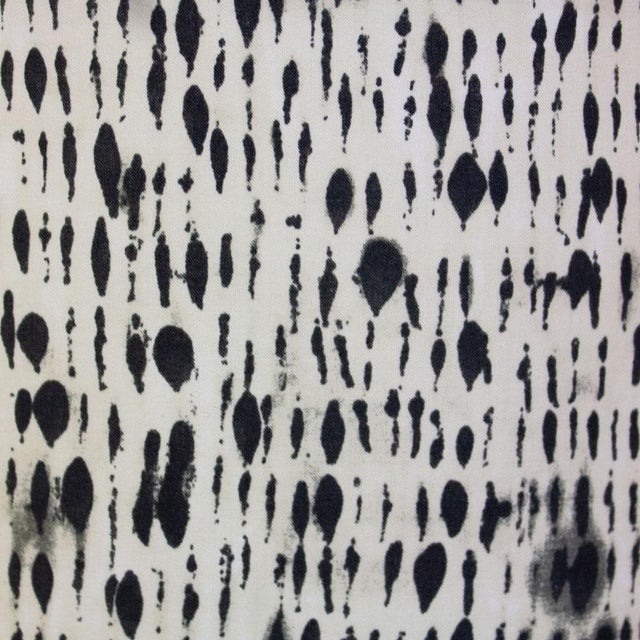 Black Table Lamp with Fabric Lampshade For Sale - Image 8 of 9