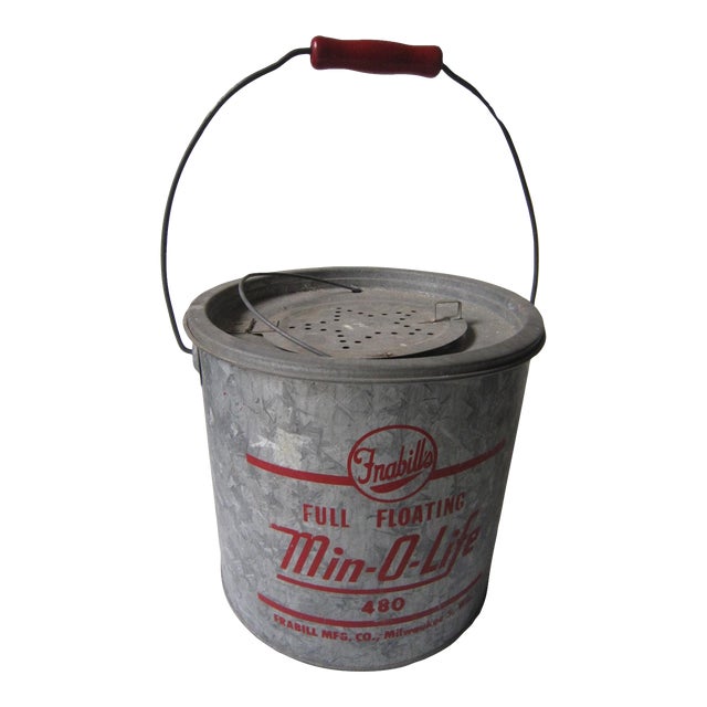 Vintage Minnow Bucket Chairish