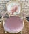 Elegant, beautiful Italian white painted style Arm chair, with parcel-gilt neoclassical style. upholstered with amazing...