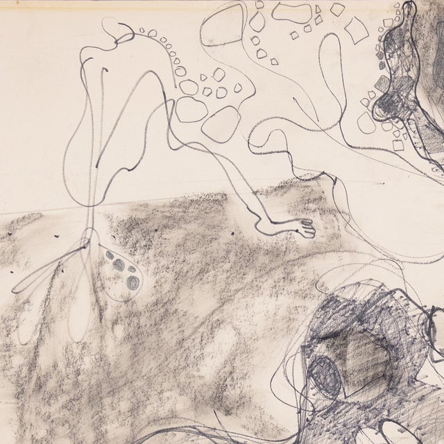 'Abstract Figural' by Suzanne Gertz, Woman Artist, Art Institute of Chicago, San Bernardino For Sale - Image 4 of 8