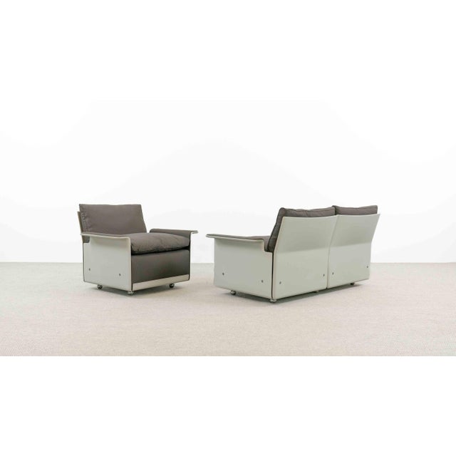 Model 620 Seating Group by Dieter Rams for Vitsœ, 1970s, Set of 2 For Sale - Image 6 of 18