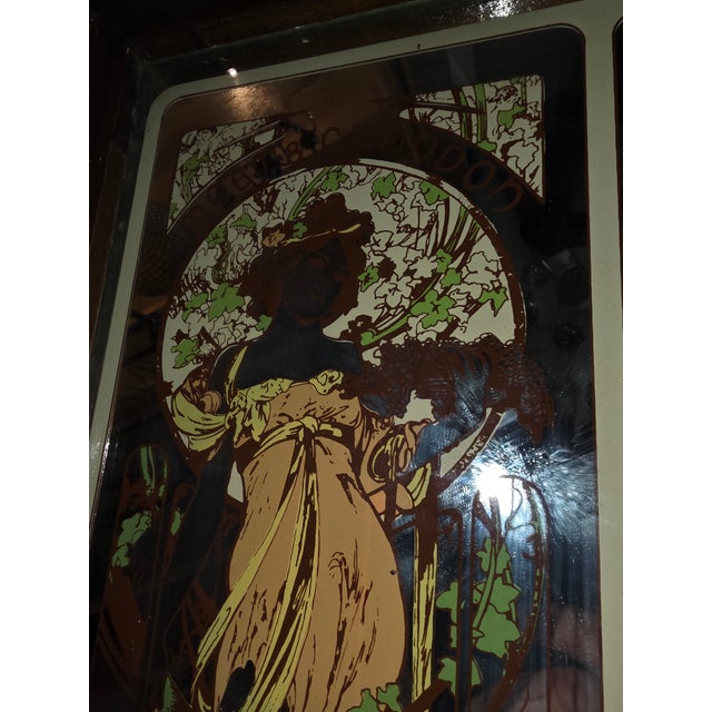 1970s Moet Chandon Champagne Mirror For Sale - Image 5 of 8