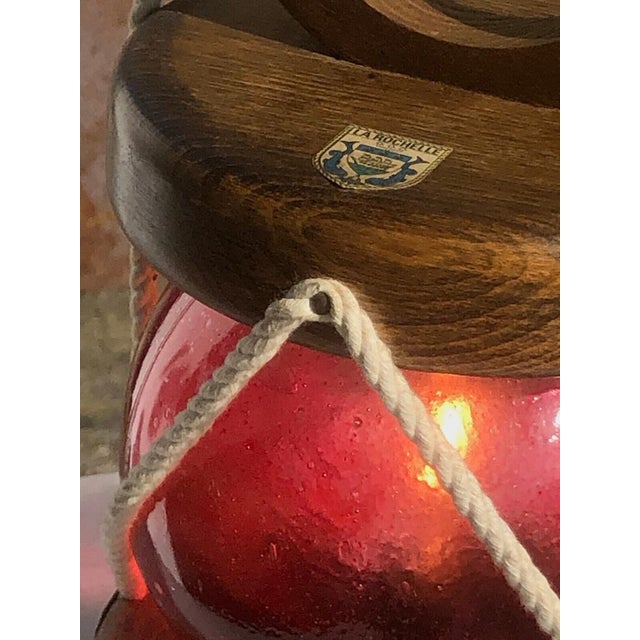 Brutalist Table Lamp in the style of Audoux-Minet, France, 1950s For Sale - Image 4 of 7