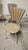 Vintage Fan-Back Dining Chairs with Beige Leatherette Upholstery, 1960s, Set of 6 For Sale - Image 15 of 18