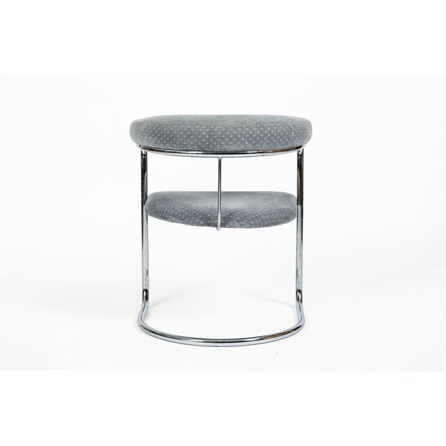 Set of 6 Mid-Century Modern Ss33 Chrome Dining Chairs by Anton Lorenz for Thonet, 1970s For Sale - Image 16 of 18
