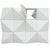 Contemporary Reflex Angelo Origami Modular Storage System, White, Double Sided, Italy For Sale - Image 3 of 11