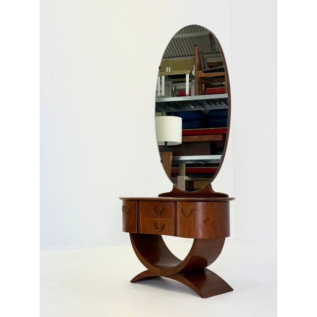 Art Deco Dressing Table by AA Patijn for Zijlstra Joure, 1930s For Sale - Image 11 of 14