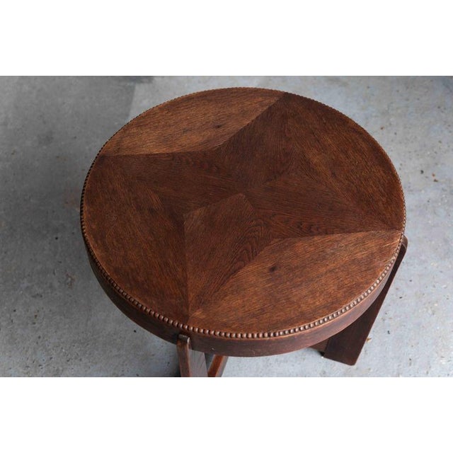 Amsterdamse School Side Table, 1920s For Sale - Image 13 of 14