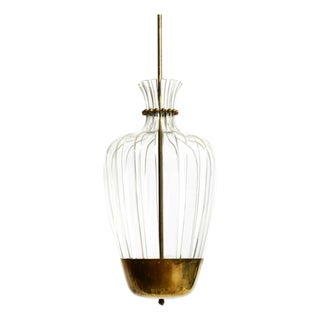 Mid-Century Modern Pendant Lamp from Vereinigte Werkstätten, 1950s For Sale