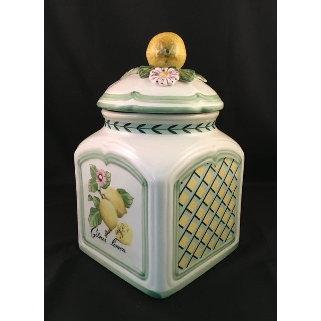 Villeroy And Boch French Garden Porcelain Kitchen Canisters Set Of 3 Chairish
