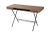 Cosimo Desk with Walnut Veneer Top & Dark Brown Frame by Marco Zanuso Jr. for Adentro, 2017 For Sale - Image 11 of 11
