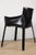1980s Vintage Black Leather Armchair, 1980s For Sale - Image 5 of 18