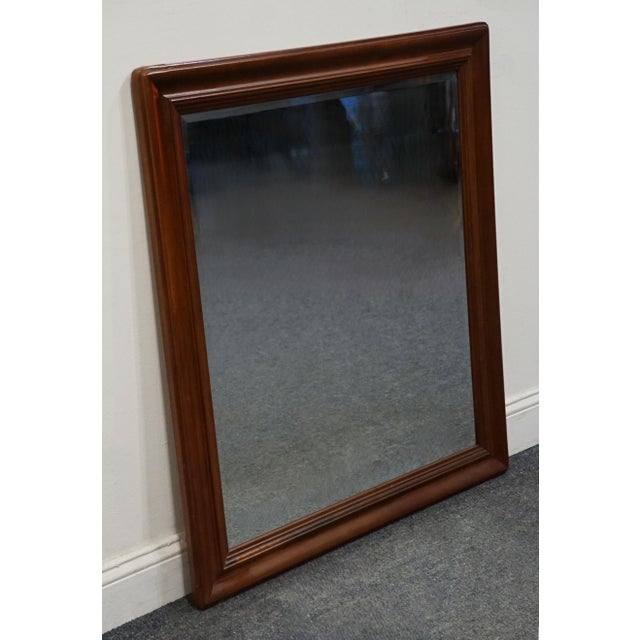 Collezione Europa Cherry Contemporary Traditional Style 34" Mirror 6900-200 For Sale - Image 4 of 7