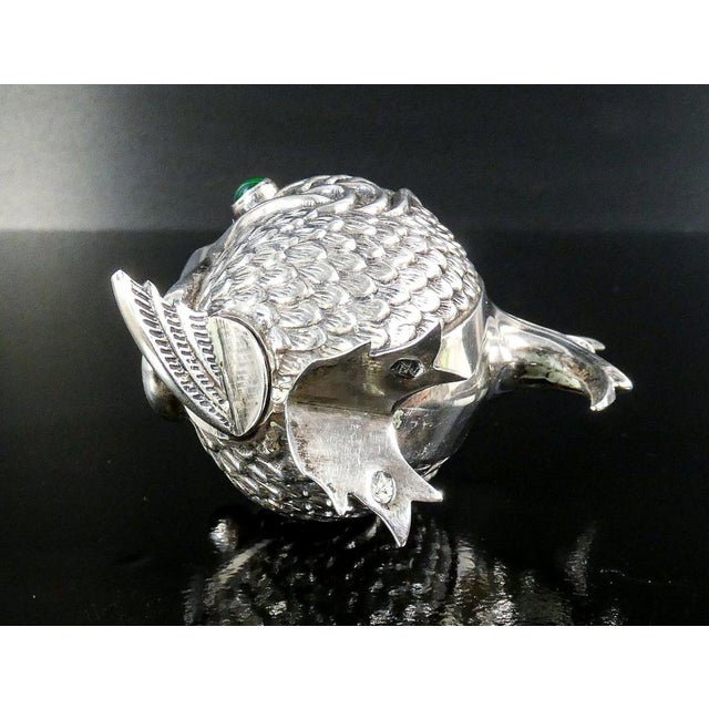 800 Silver Table Salt and Pepper Shakers, Set of 2 For Sale - Image 18 of 18