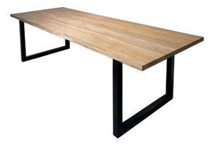 Dining Table with Oak Top from Grutman
