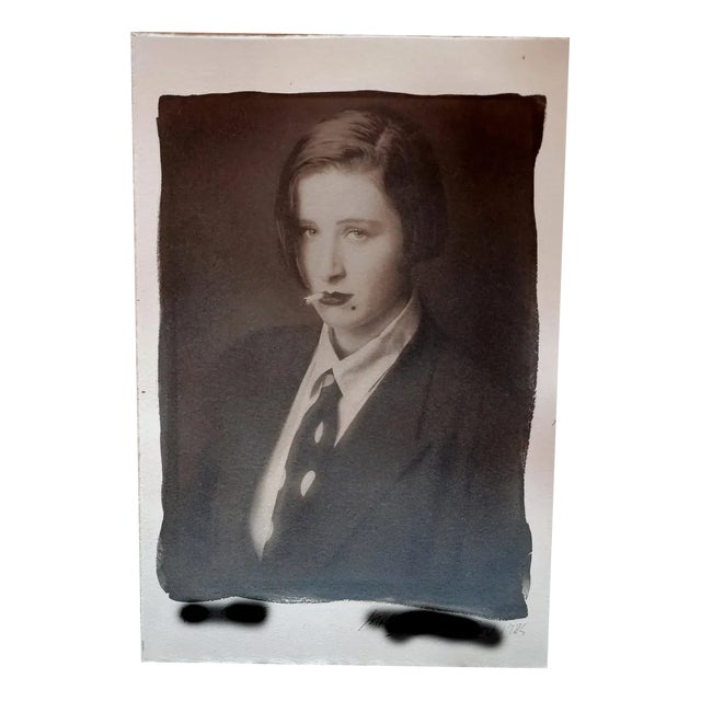 Ian Sanderson, Portrait, Platinum Palladium Print, 1984 For Sale