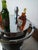 Brown Art Deco Cocktail Pick, Italy, 1930s, Set of 7 For Sale - Image 8 of 12