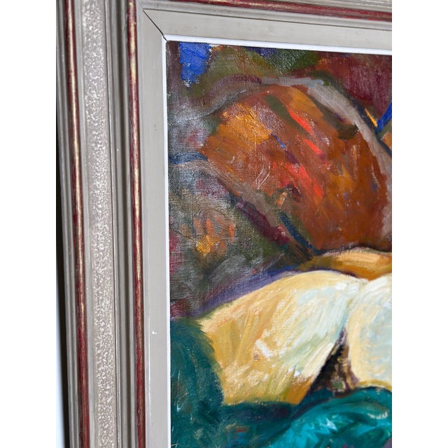 Bengt Ellis, Nude Model, 1960s, Oil on Canvas, Framed For Sale - Image 10 of 17