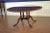 Not Yet Made - Made To Order Round Mahogany Georgian Style Pedestal Dining Table by Leighton Hall Made-To-Order For Sale - Image 5 of 6