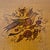 Victorian 19th Century Antique Yellow Painted Victorian Ladies Slant Front Oak Secretary Desk For Sale - Image 3 of 14