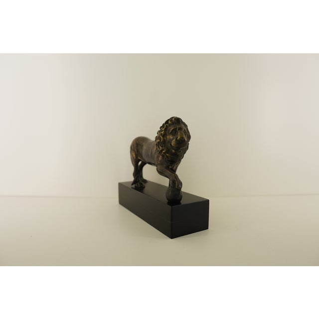 1960s Antique Louis Barye Lion Sculpture For Sale - Image 5 of 18