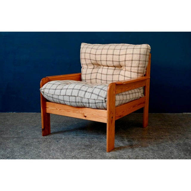 Scandinavian Armchairs and Sofa, 1970s, Set of 3 For Sale - Image 9 of 18