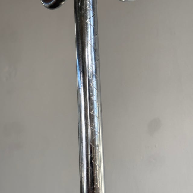 Bauhaus Chrome Coat Rack by Hynek Gottwald, 1940s For Sale - Image 6 of 13