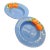 Set of Two, Anthropologie Citrus Orange Bowls For Sale