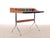 George nelson “home desk” for vitra. Designed in 1958. Walnut and painted wood. Chromed metal base. Two front valet...
