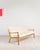 Contemporary Mid-Century Danish Three-Seater Sofa in Oak with Bouclé Cover by Ole Wanscher for France & Son, 1950s For Sale - Image 3 of 18