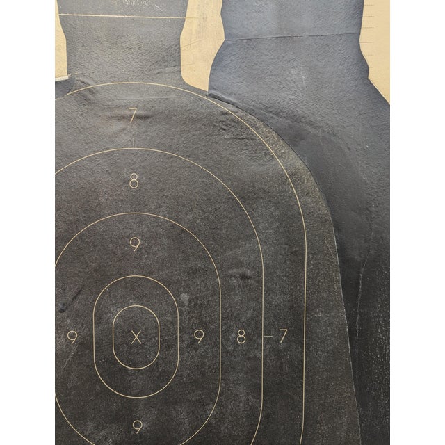 Ken Luce "Drop It..." Contemporary Neutral Toned Social Commentary Collage Painting, 1995 For Sale - Image 9 of 11