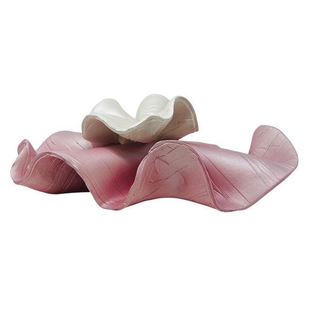 This is a stunning example of 1980s Post-Modern art pottery by the renowned American studio potter, Keith Alan Fortley...